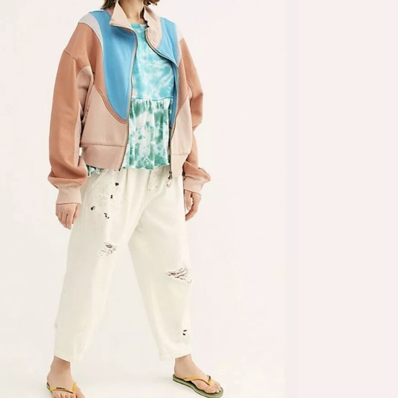 Sold! NWT Free People We The Free Tie Dye Anytime Tank - Picture 2 of 8